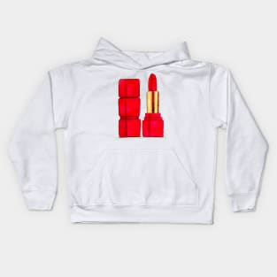 Red Lipstick Kids Hoodie